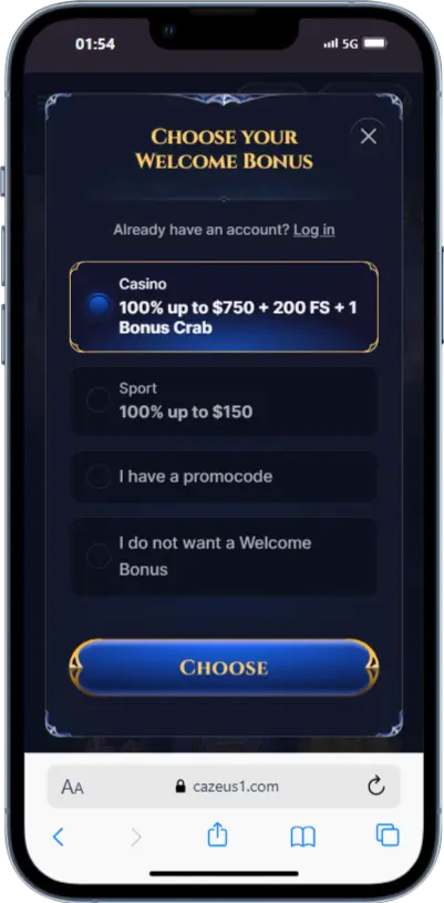 Registration CaZeus