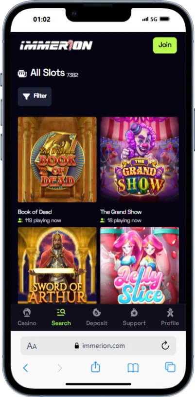 Slots Immerion