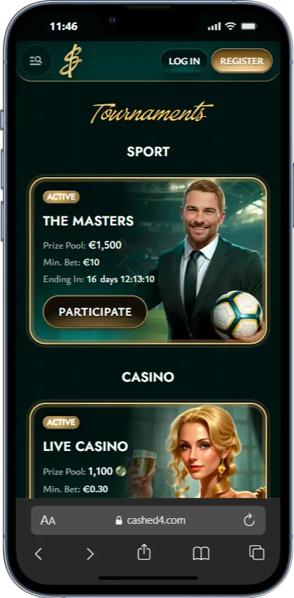 Tournaments Tournaments Cashed