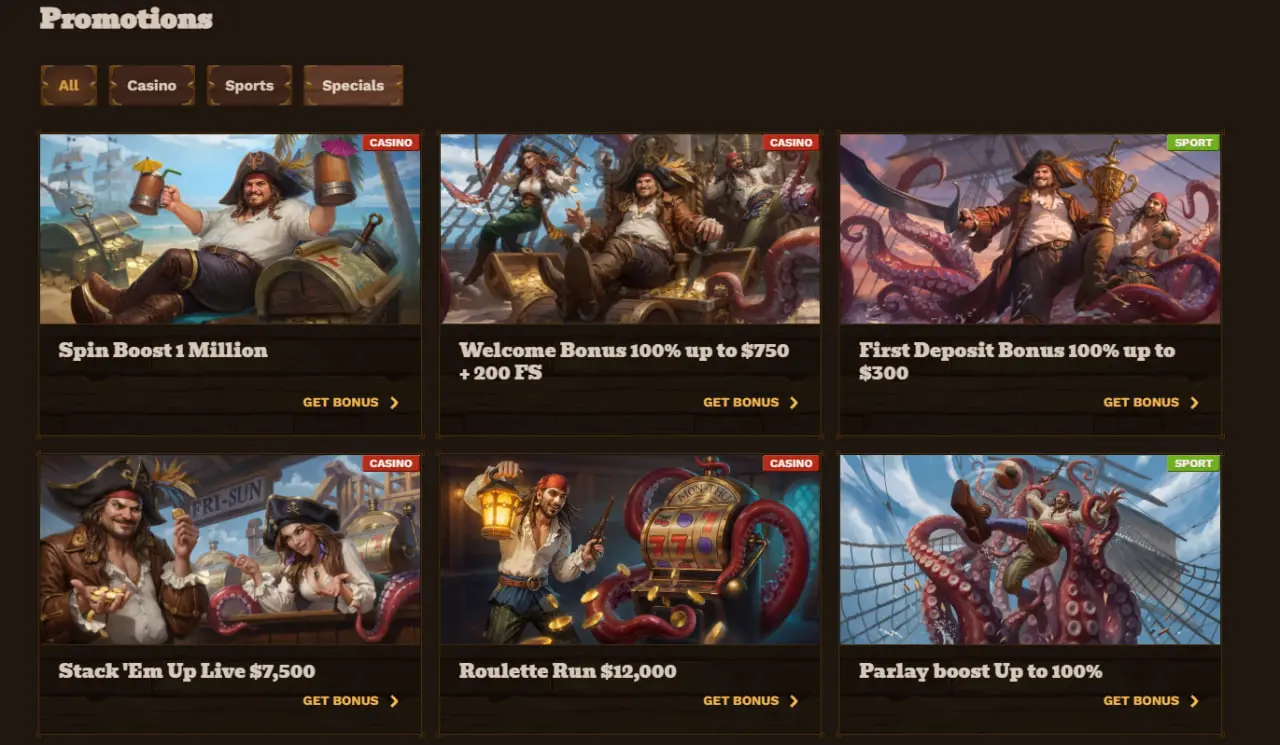 Promotions FatPirate