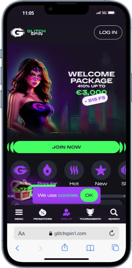 Official Website Glitchspin