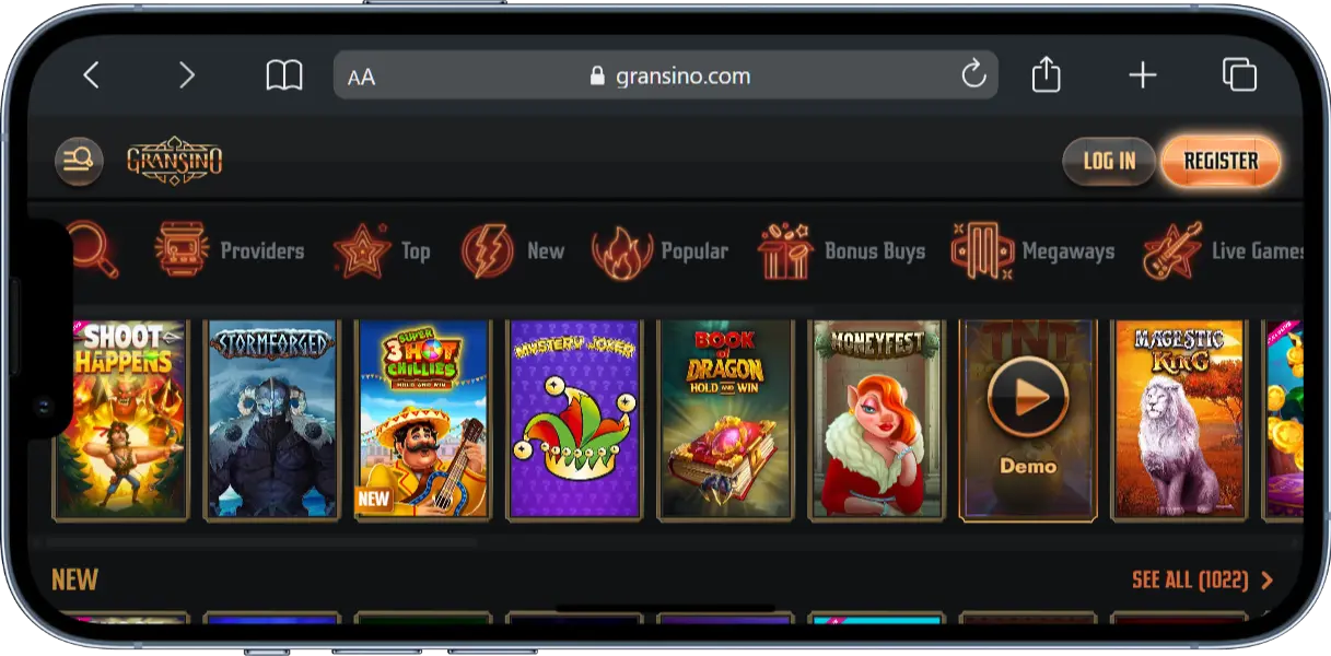 Games screenshot