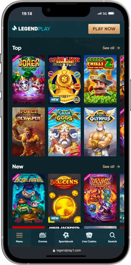 Legend Play Games