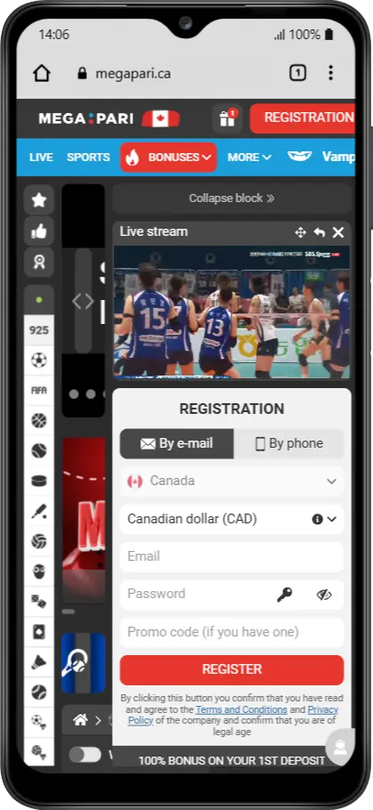 Mobile Version Mobile Version Megapari