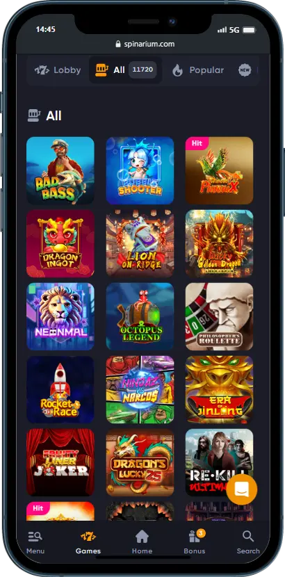 Spinarium Games