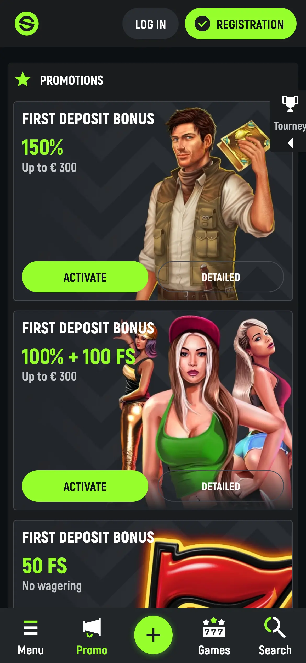 Welcome Bonus SpinGreen