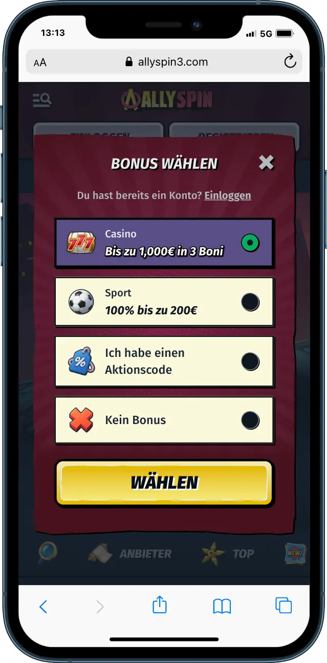 AllySpin Casino