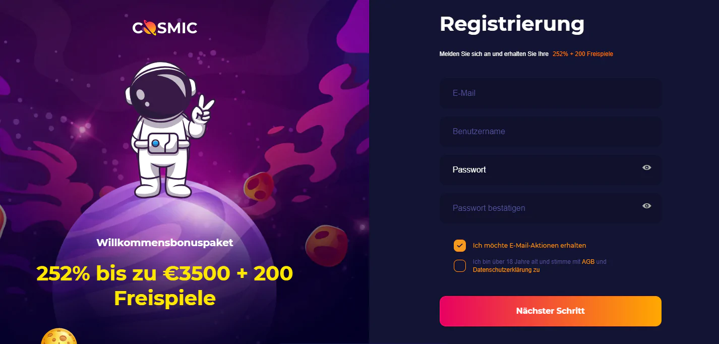 Cosmic Slot casino