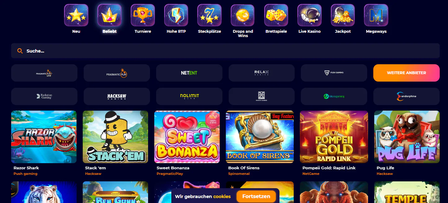 Cosmic Slot casino