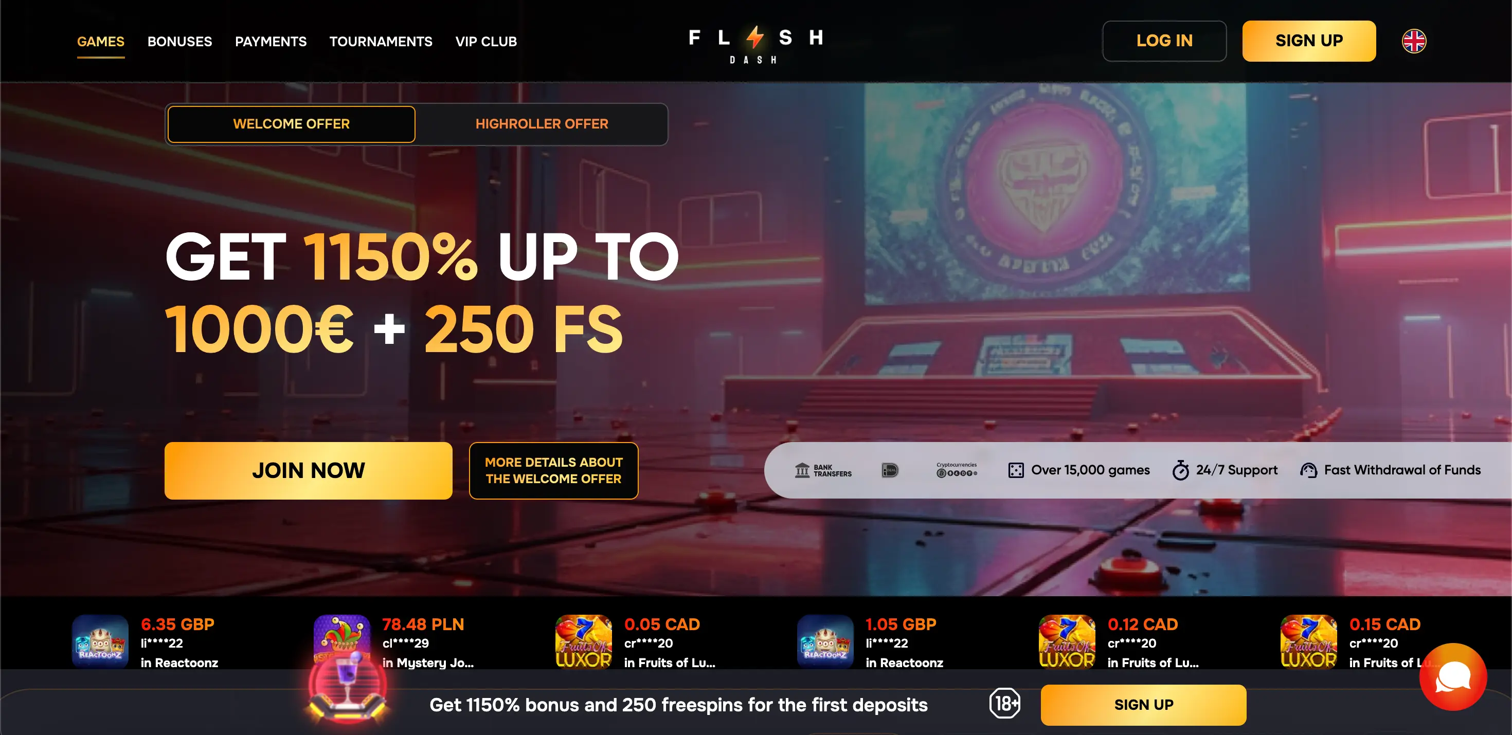 FlashDash Casino