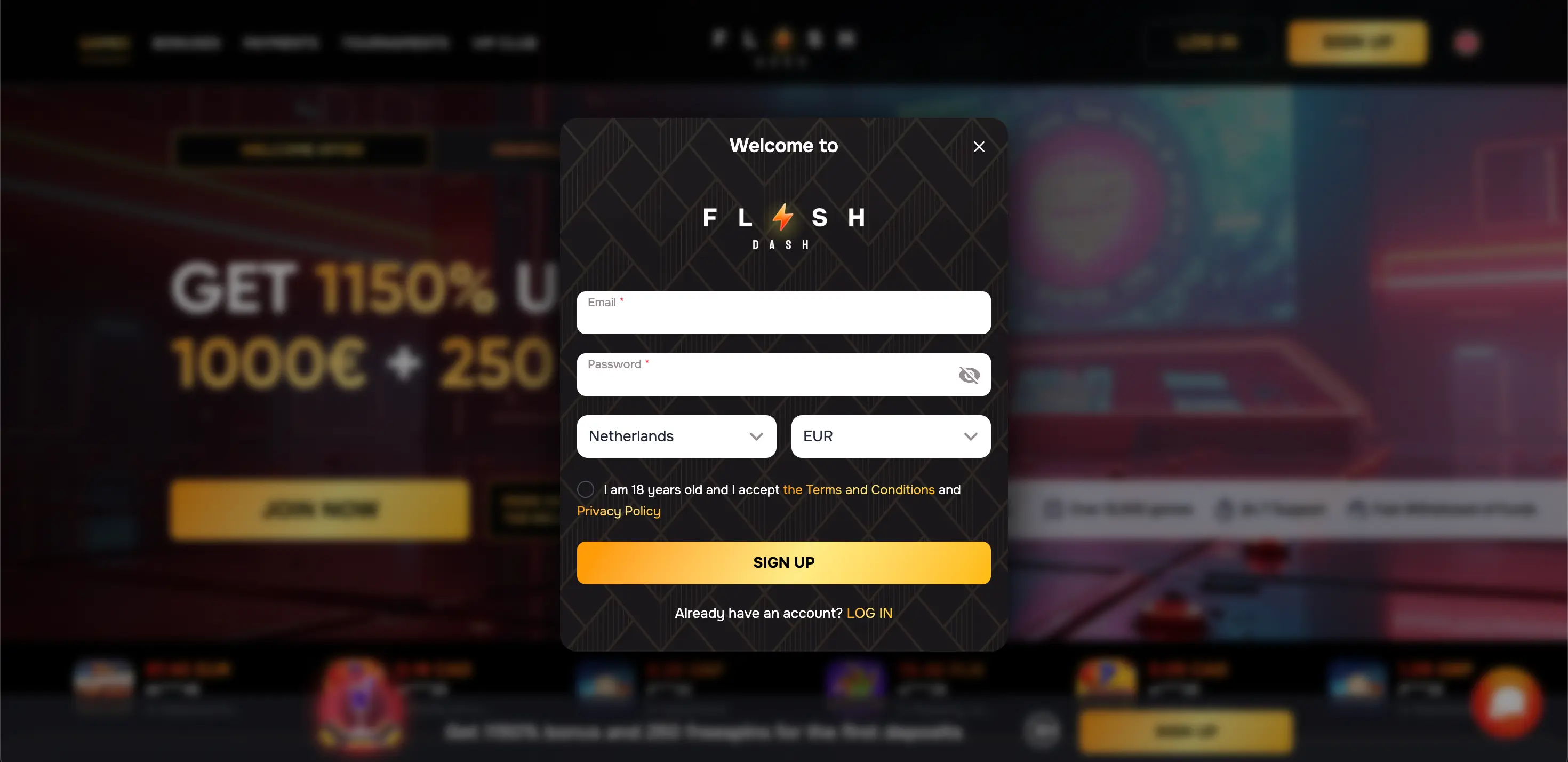 FlashDash Casino