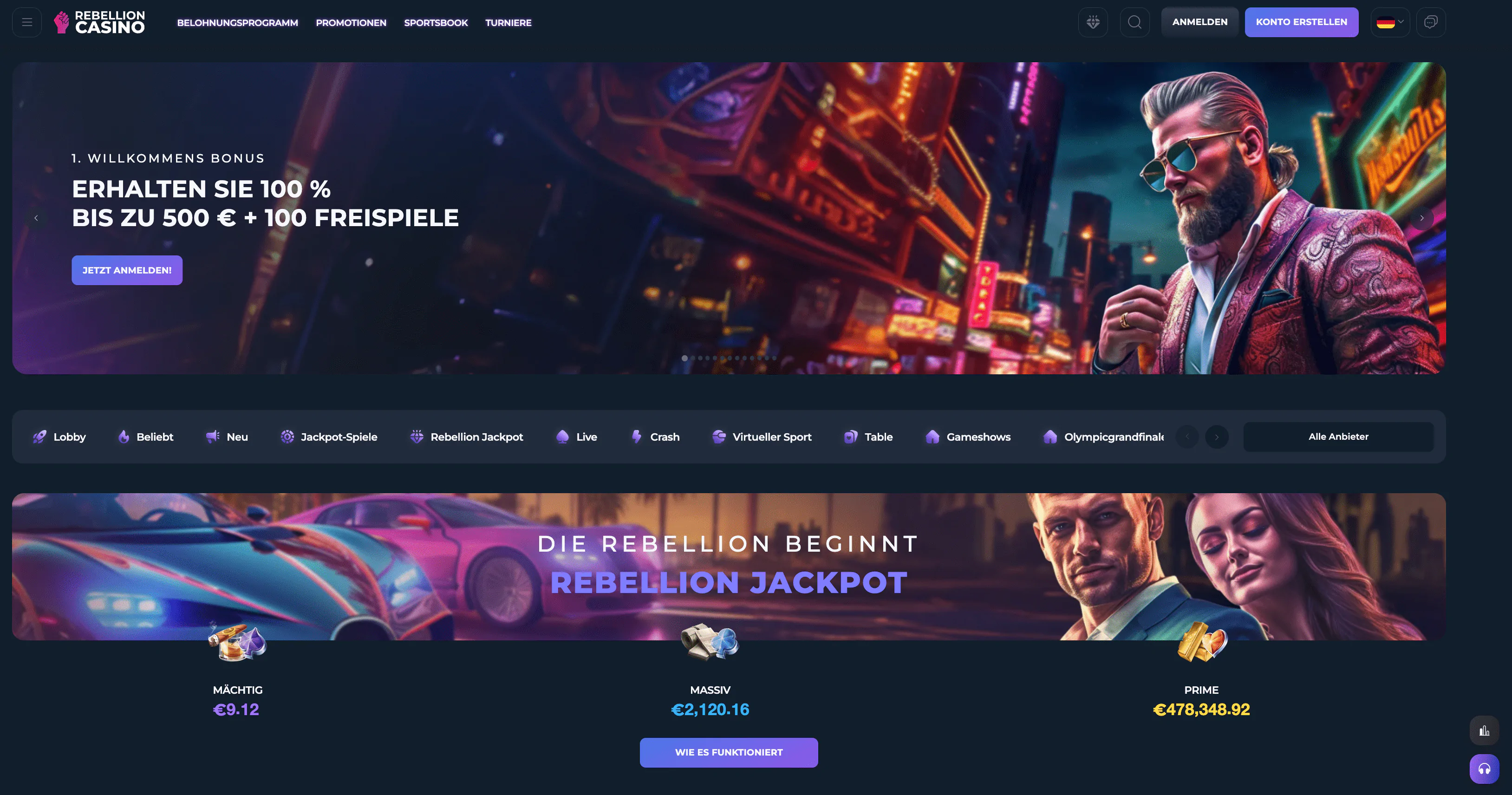 Rebellion casino