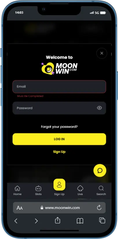Moonwin login