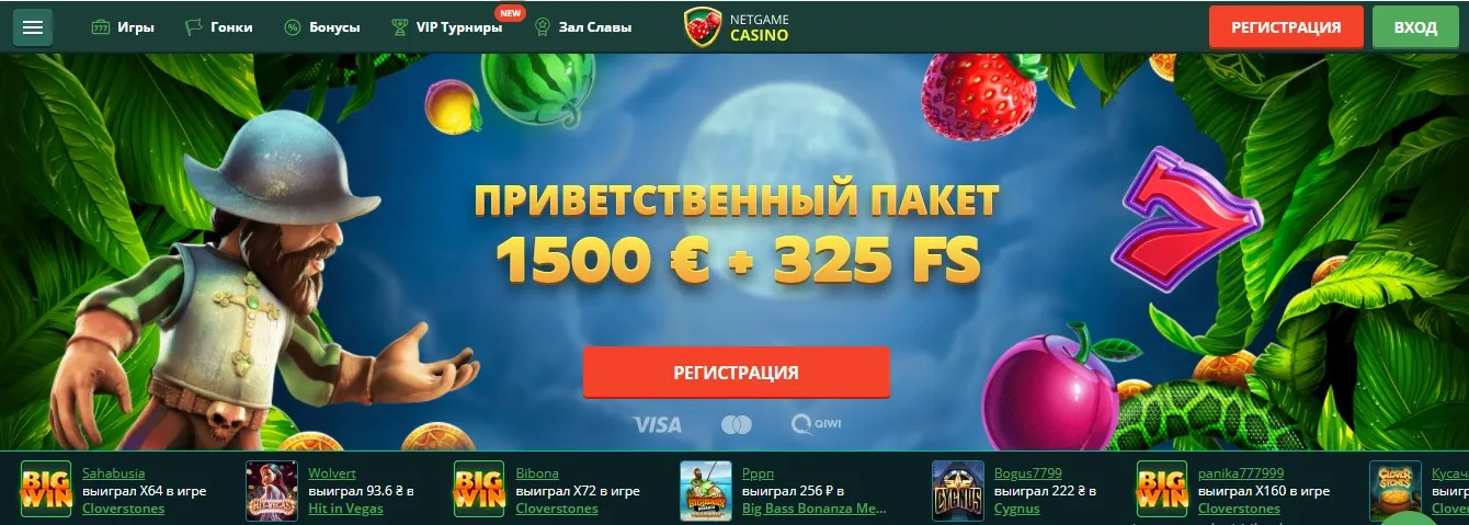 Netgame казино