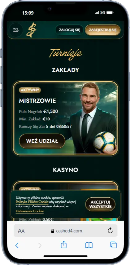 Turnieje Cashed