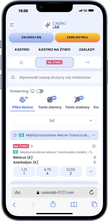 Zakłady CasinoLab