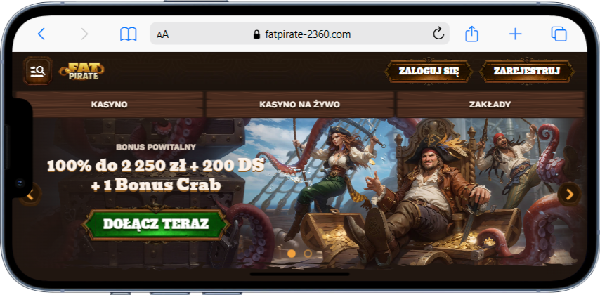 Mobilna na Android Fatpirate