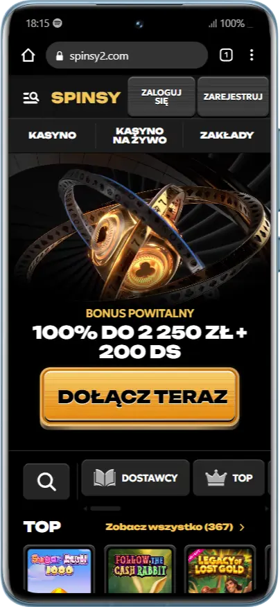 Wersja mobilna spinsy