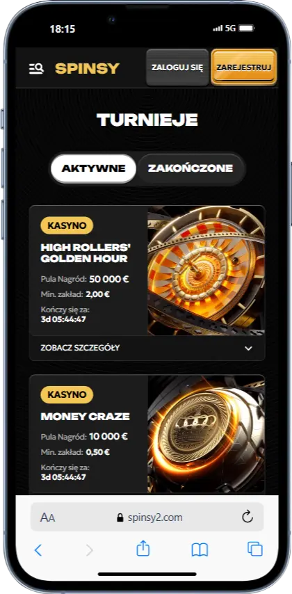 Turnieje Spinsy