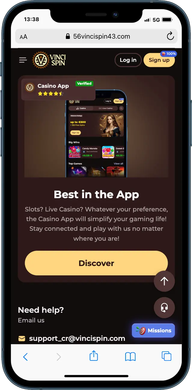 VinciSpin casino