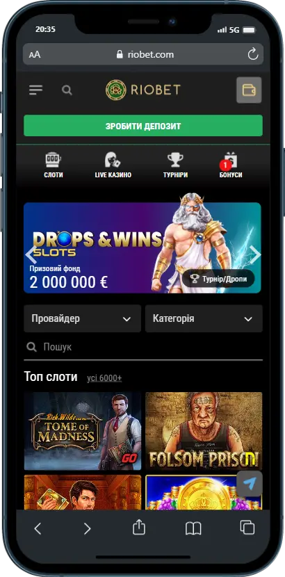Фото казино Riobet