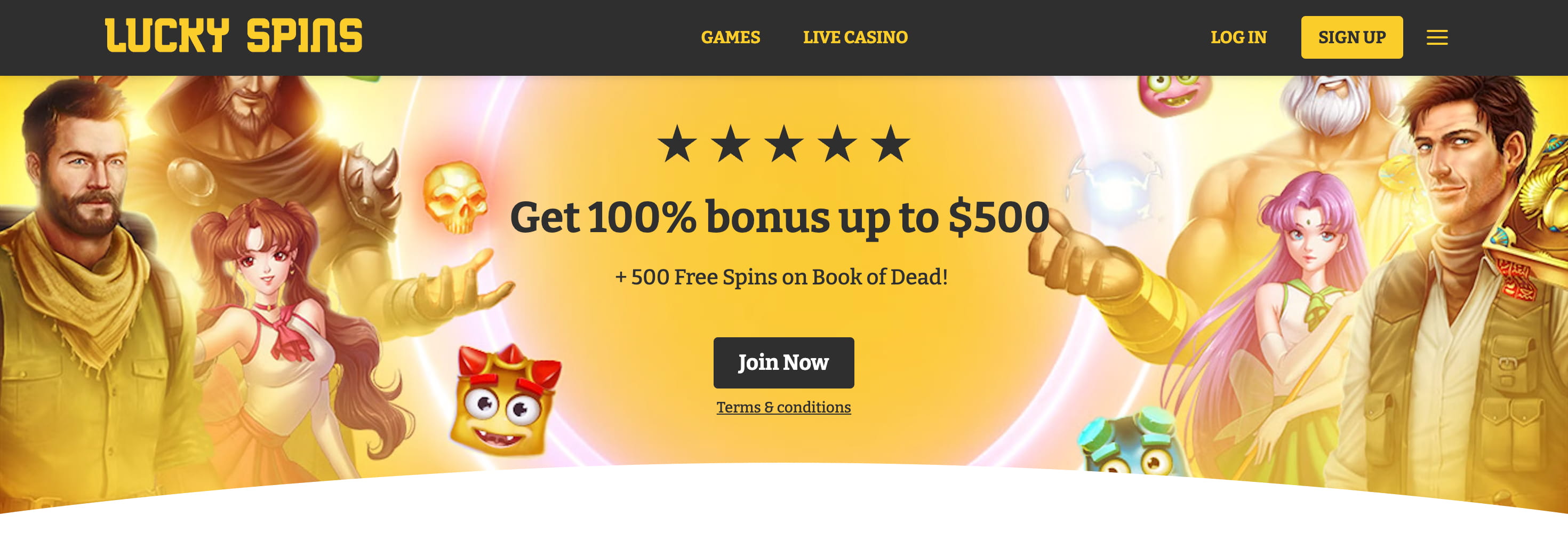 Lucky Spins official Lucky Spins casino