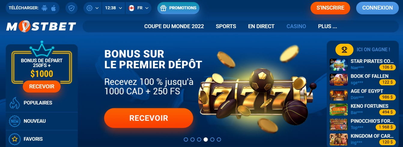 Mostbet official Mostbet casino